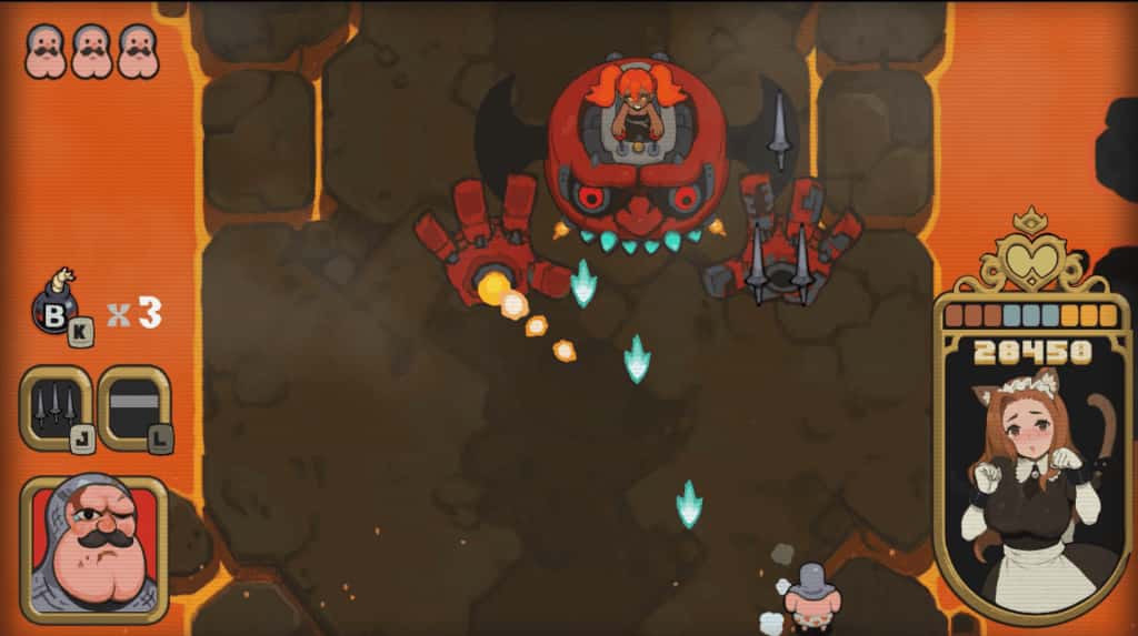 PC/热门弹幕STG 蜜臀骑士/ButtKnight V20250620 2.33G封面